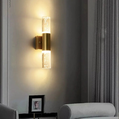 Modern Bubble Crystal LED Wall Lamps