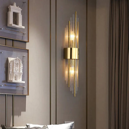 Luxury Wall Lamp Modern LED Gold Wall Light Indoor Lighting