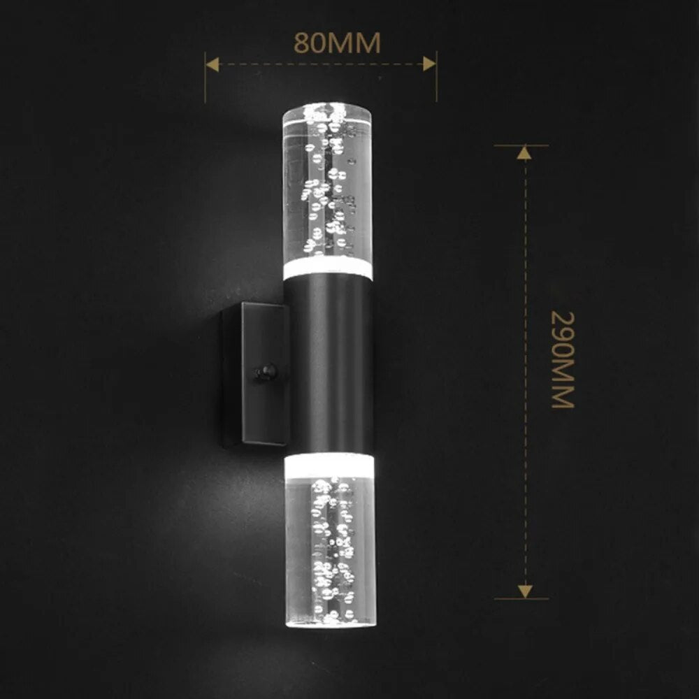 Modern Bubble Crystal LED Wall Lamps